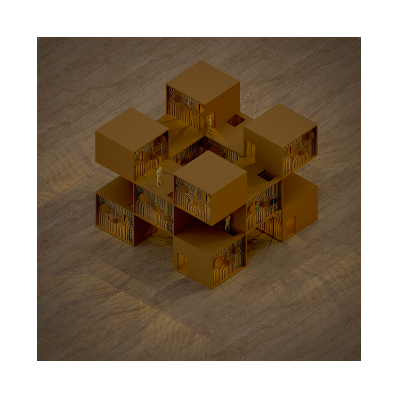 Mi proyecto del curso: Modelado arquitectónico con Rhino 3D y V-Ray 4