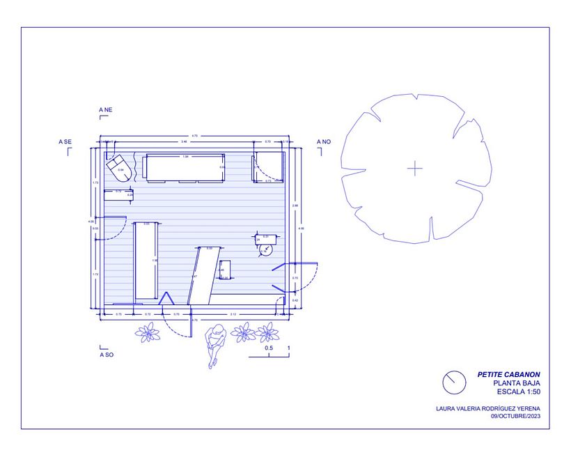 Mi proyecto del curso: Introducción al dibujo arquitectónico en AutoCAD 2