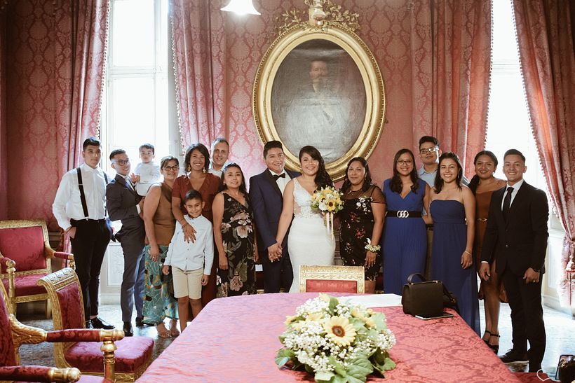 Primera cobertura de un matrimonio  10