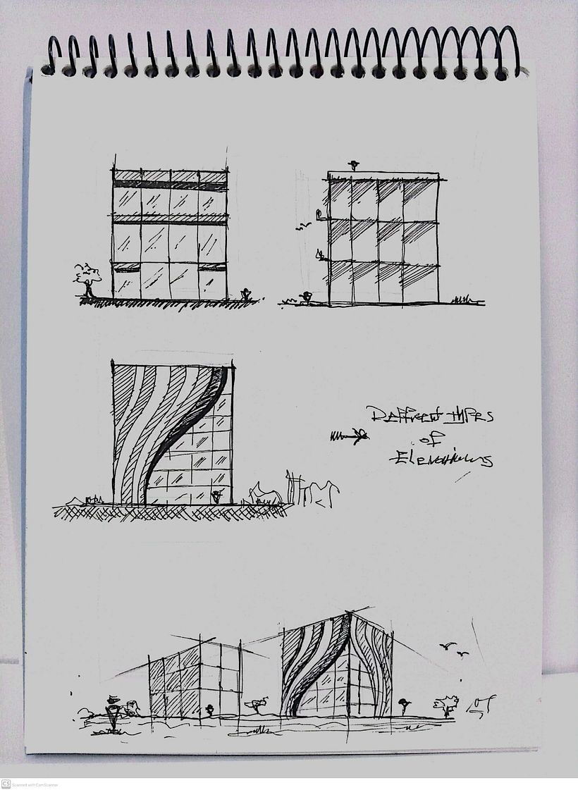 My project for course: Architectural Sketching: Thinking with Pen and Paper 3