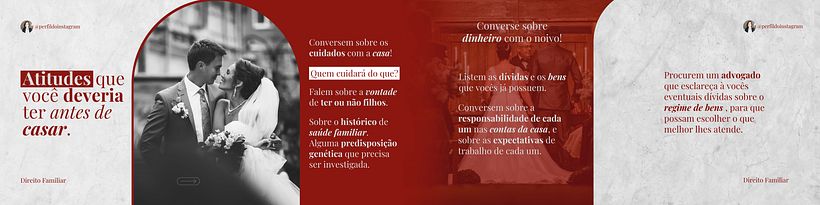 Redesign de post do Intagram. 3