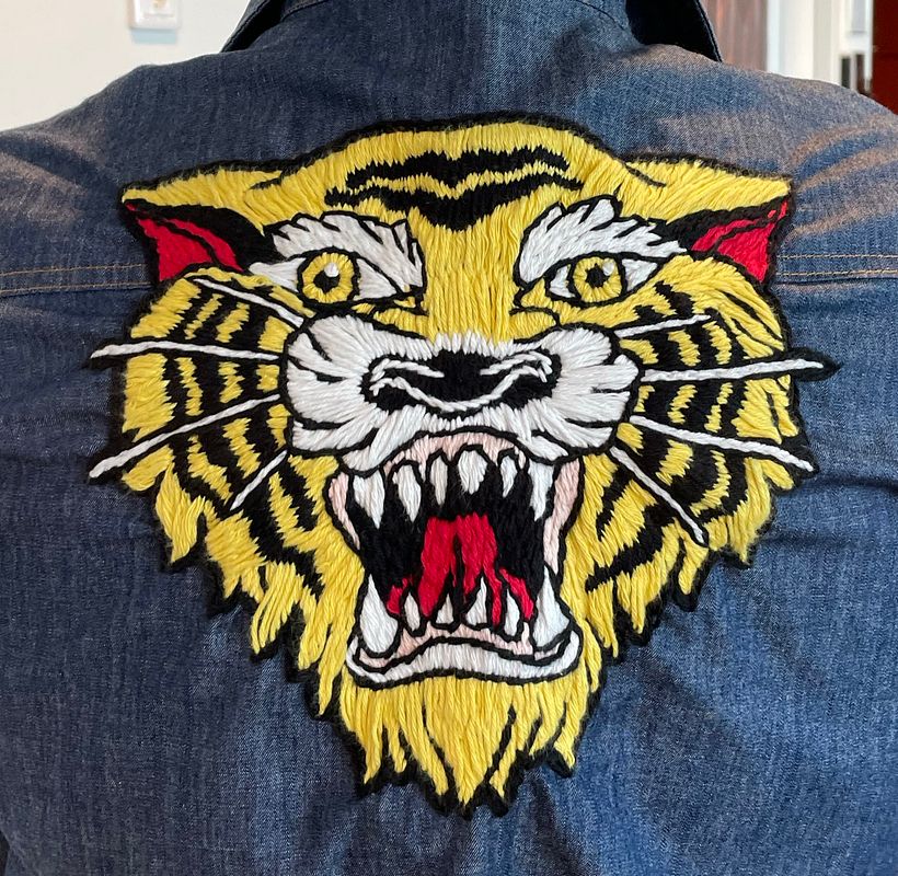 My project for course: Creative Embroidery: The Stitch Revolution - Kreativitas