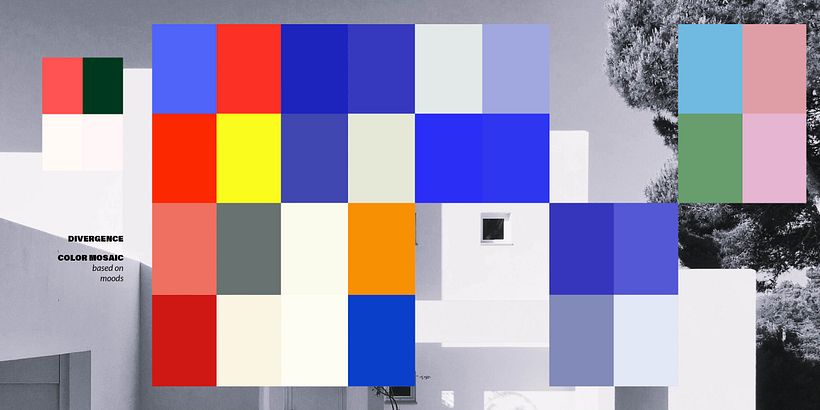 DIVERGENCE - My project for course: Graphic Design: The Art of Shape and Color 5