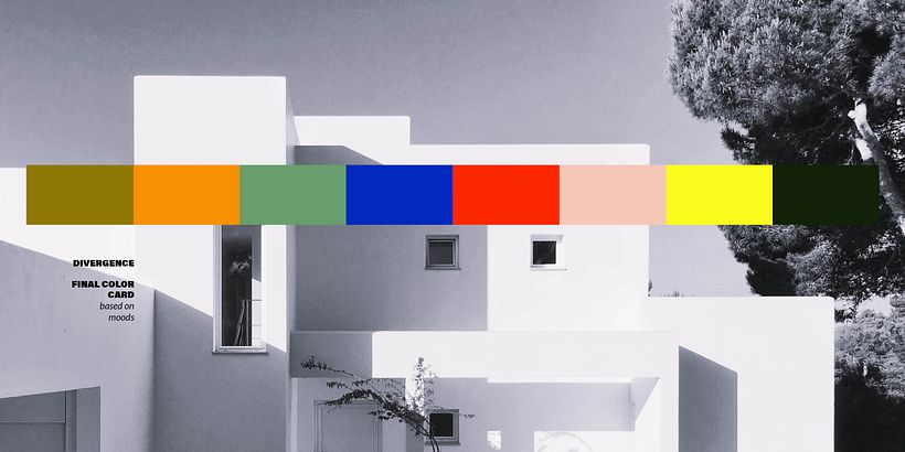 DIVERGENCE - My project for course: Graphic Design: The Art of Shape and Color 6