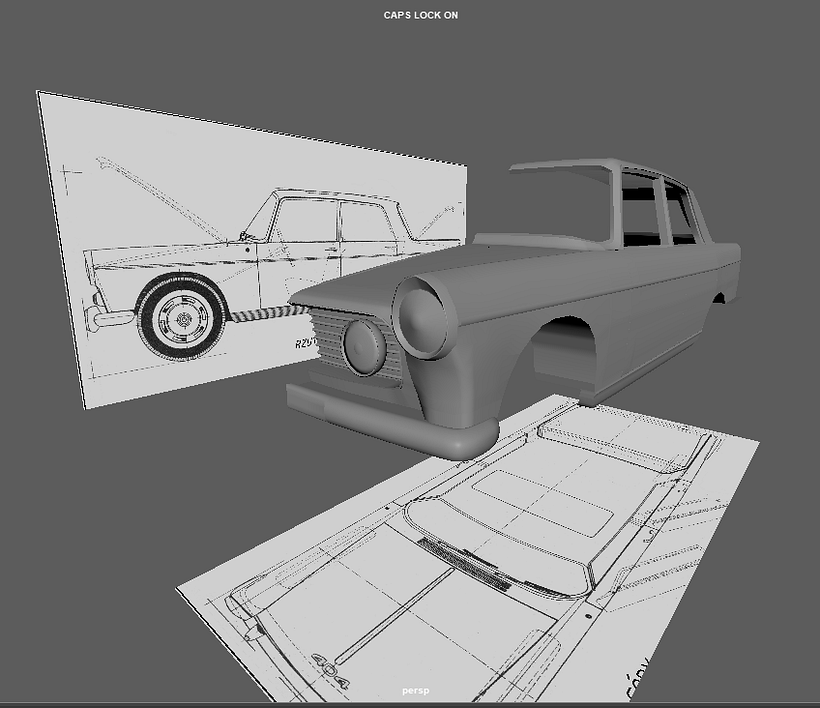 Mi proyecto del curso: Introducción al modelado de vehículos en 3D 1