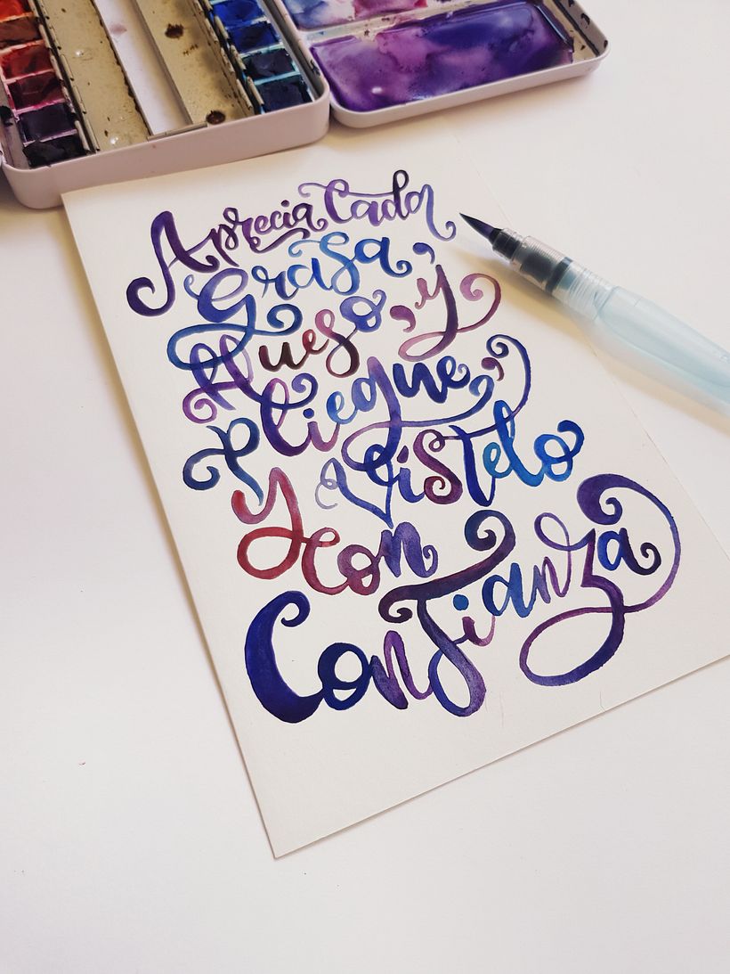 Mi proyecto del curso: Cuaderno tipográfico con lettering manual 4
