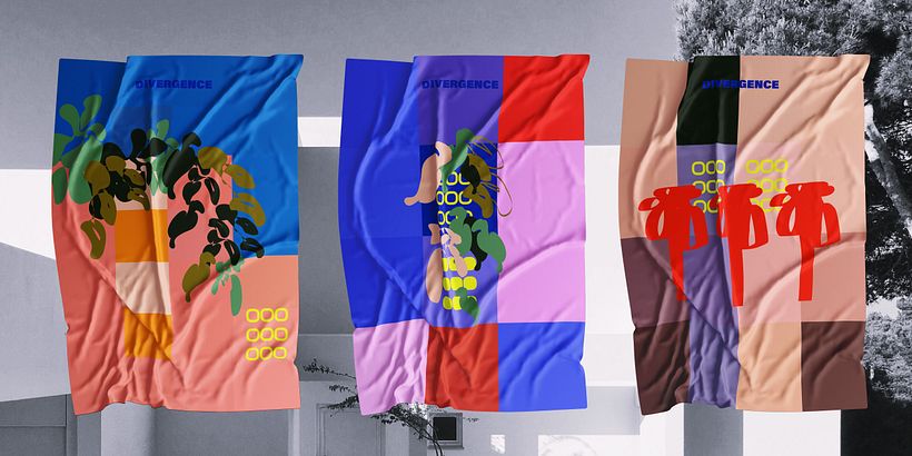 DIVERGENCE - My project for course: Graphic Design: The Art of Shape and Color 14