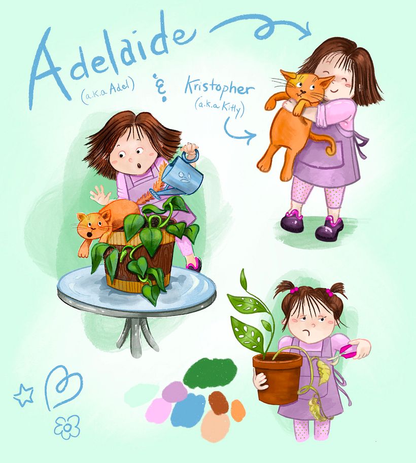 My project for course: Online Portfolio for Children’s Book Illustrators 1