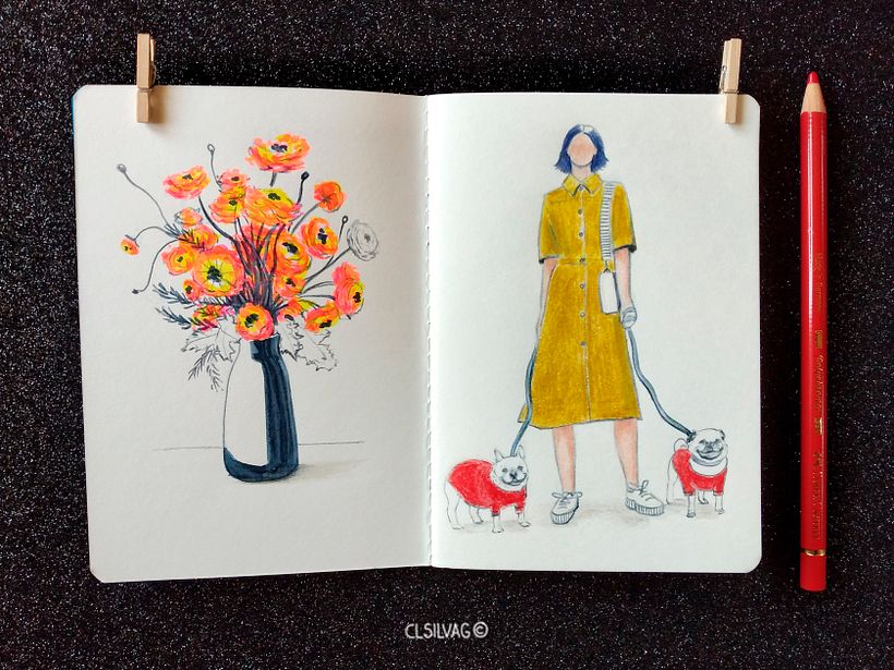 Libretas Hahnemuhle Sketch & Note, tamaño A6.