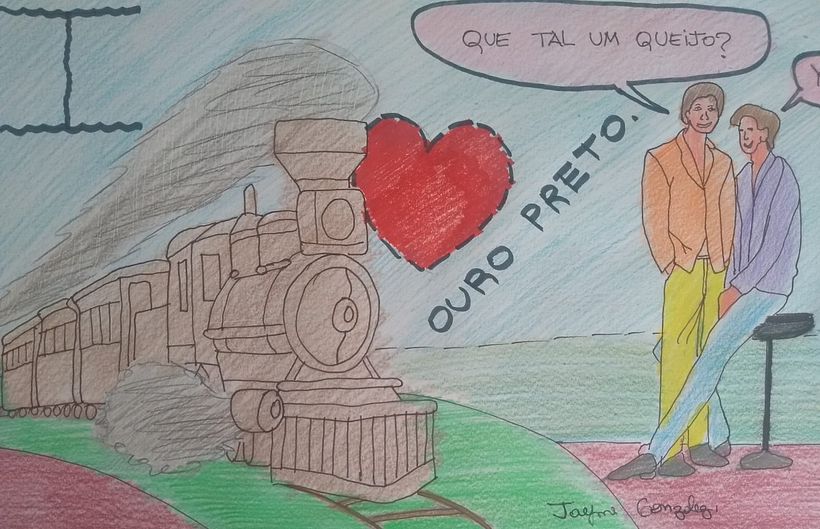 Meu projeto do curso: Fundamentos do desenho de pessoas a partir da imaginação 2