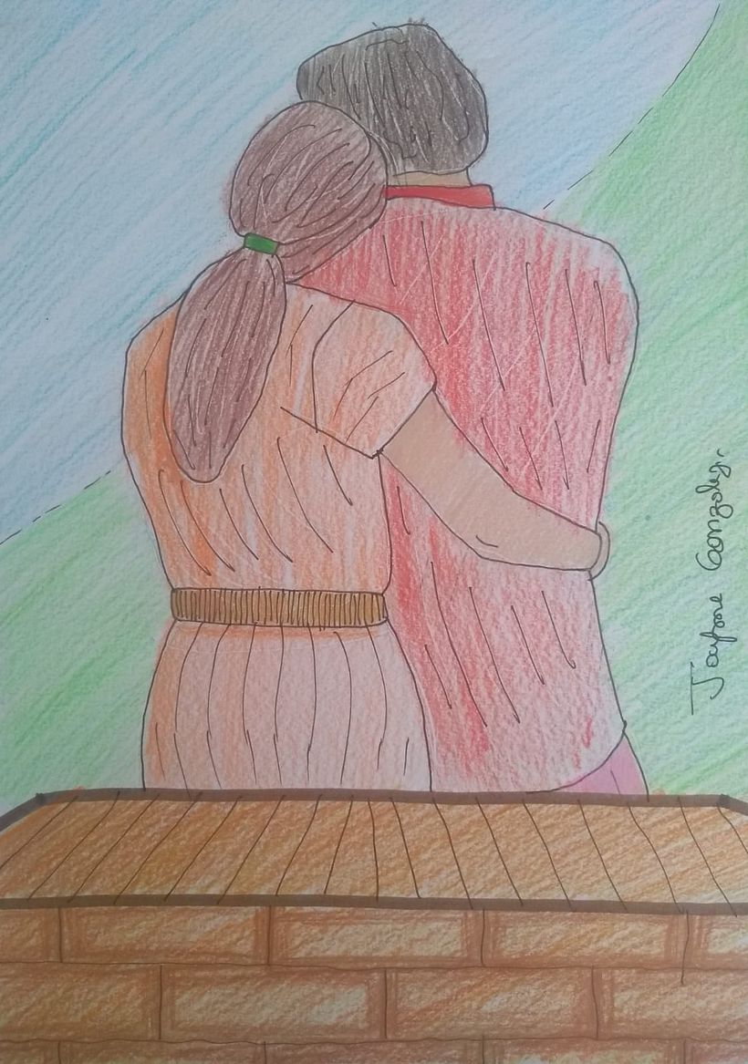 Meu projeto do curso: Fundamentos do desenho de pessoas a partir da imaginação 7