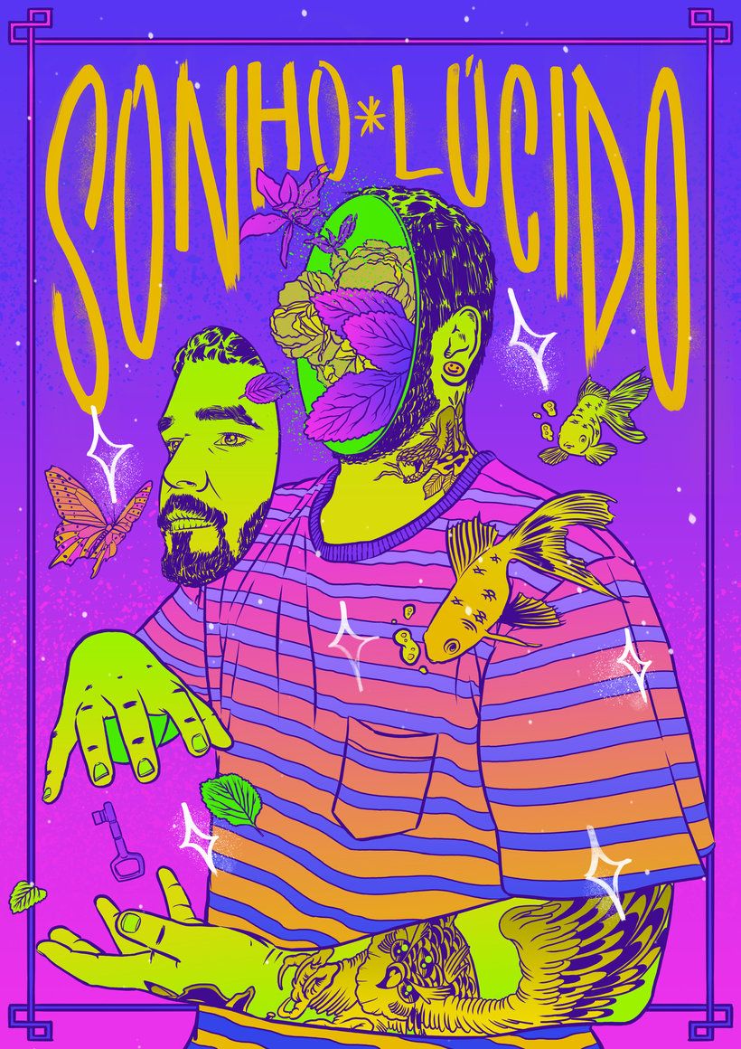 Pôster do filme "Sonho Lúcido" / Poster for the movie "Sonho Lúcido"