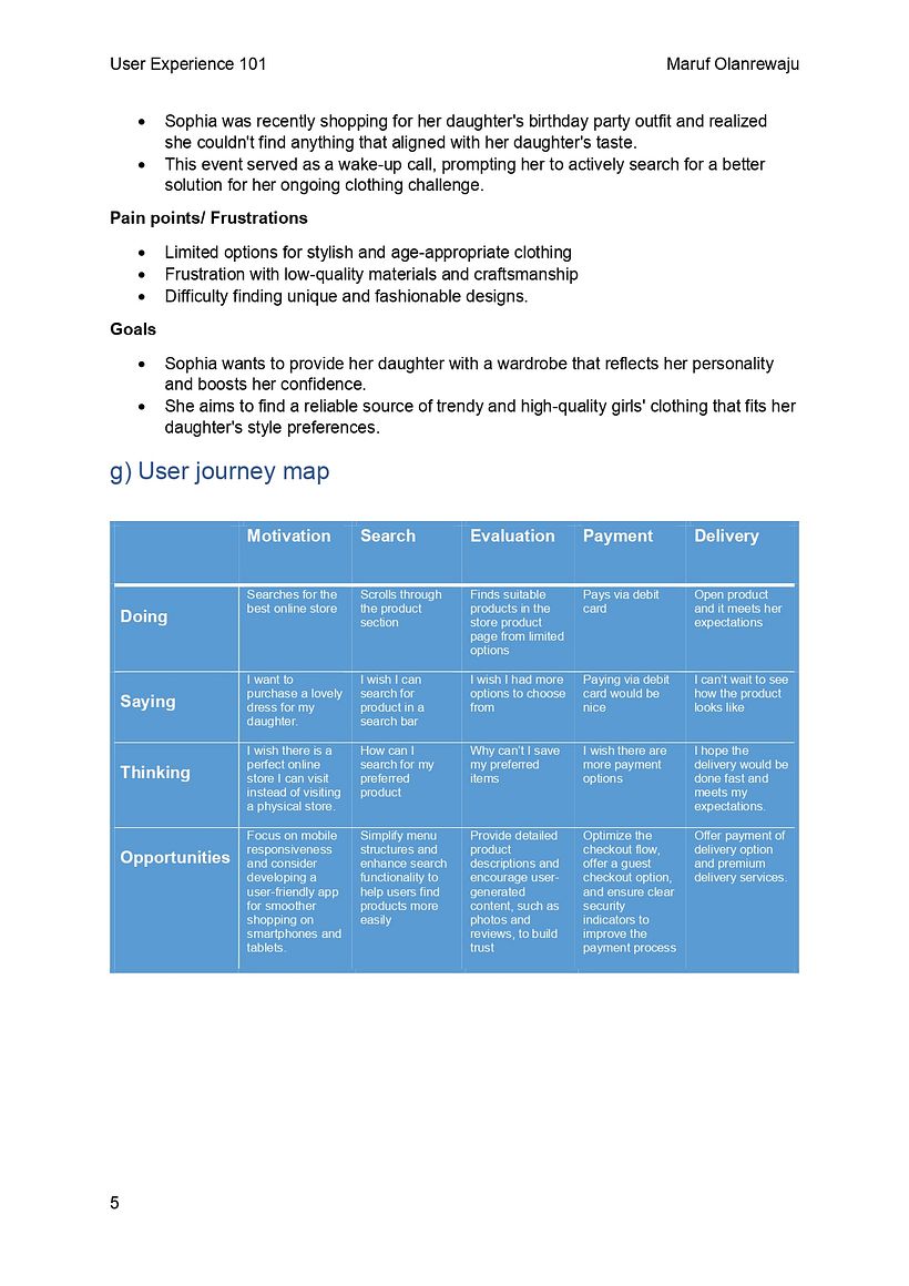 My project for course: UX Research 101 6