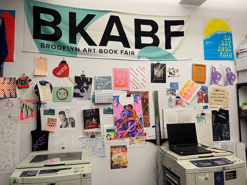Riso print room