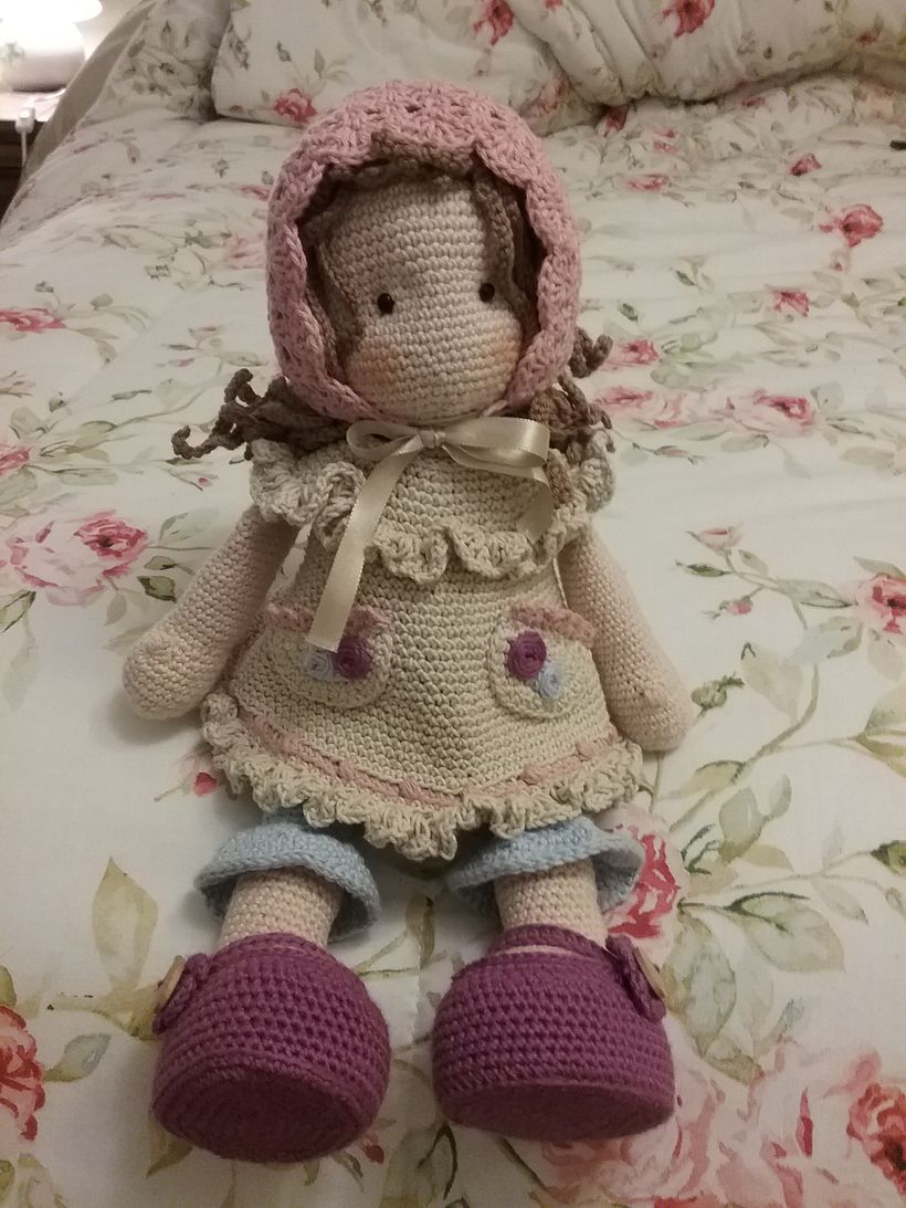 Mi proyecto del curso: Elaboración de muñecas amigurumi románticas 2