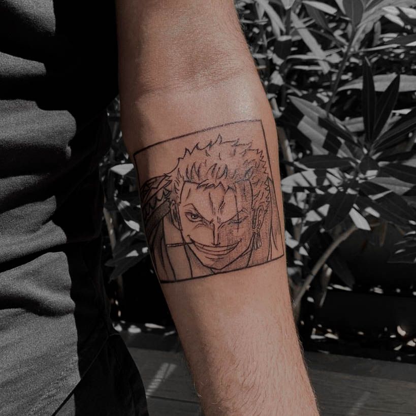 este fue mi primer tatuaje, me ayudo mucho tu curso para darme la confianza para tatuar a terceros 