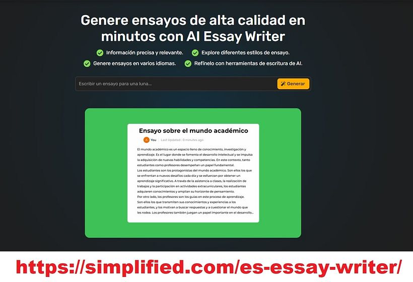 Redactor de ensayos AI: una asistencia rápida y precisa para la escritura 1