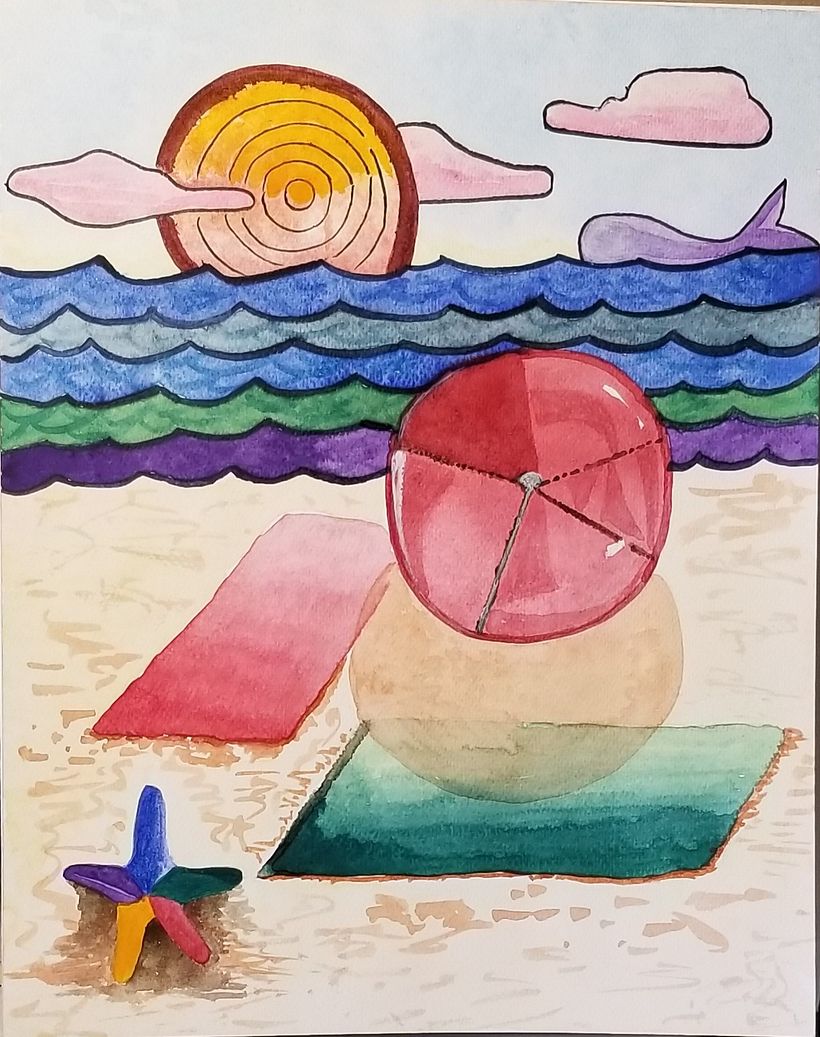 Mi proyecto del curso: Técnicas modernas de acuarela 2