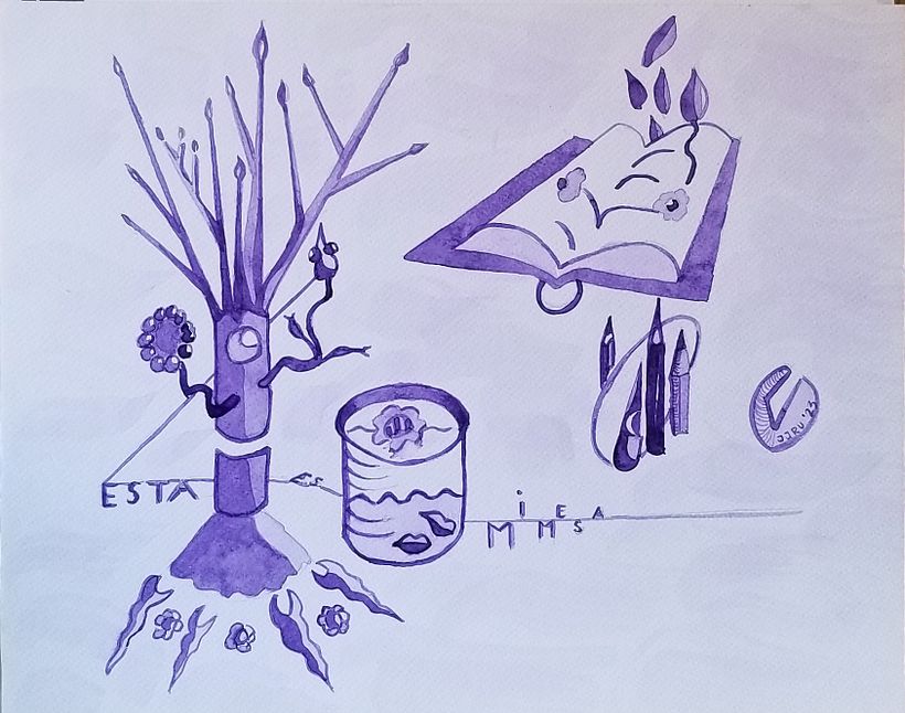 Mi proyecto del curso: Técnicas modernas de acuarela 4