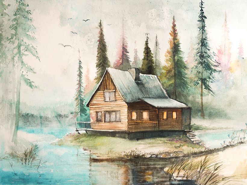30x40cm, watercolor on Clairefontaine cotton paper