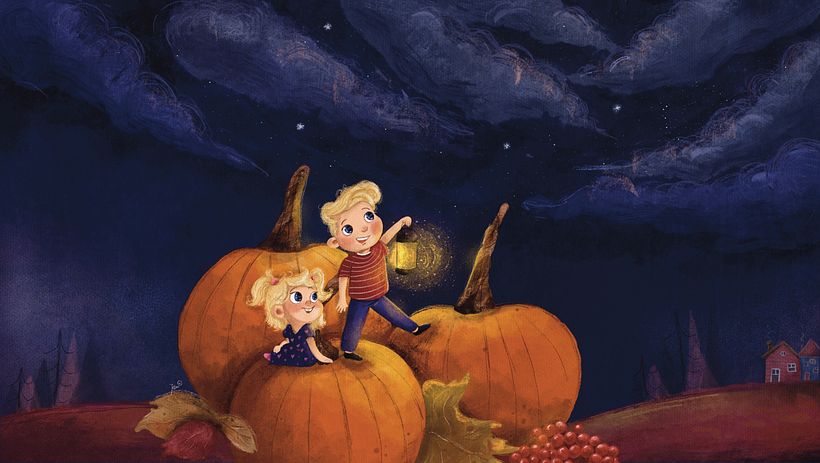 My project for course: Children’s Illustration with Procreate: Paint Magical Scenes 1