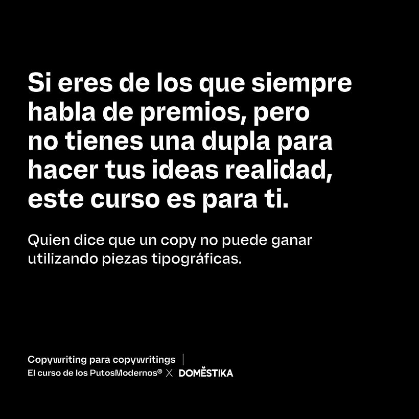 Mi proyecto del curso: Copywriting para copywriters 7