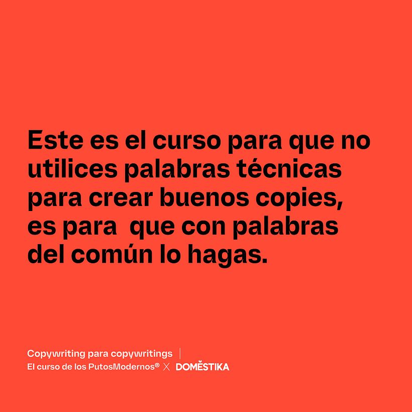 Mi proyecto del curso: Copywriting para copywriters 8