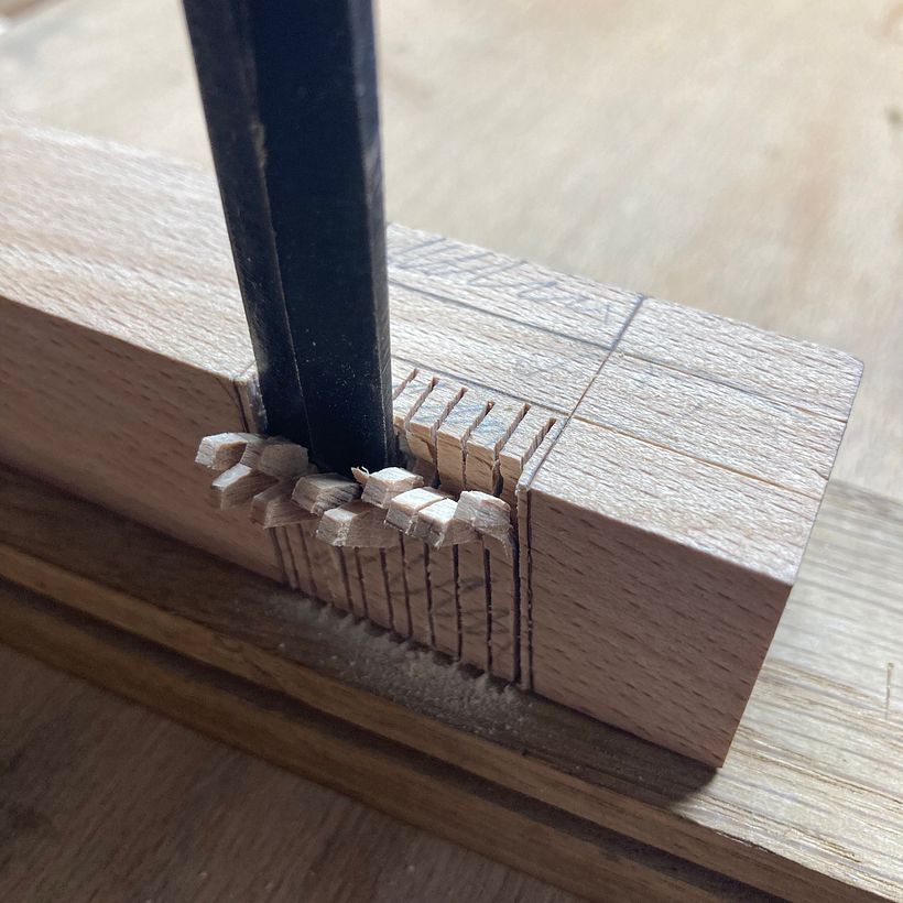 My project for course: Making Wooden Furniture with Traditional Joinery 13