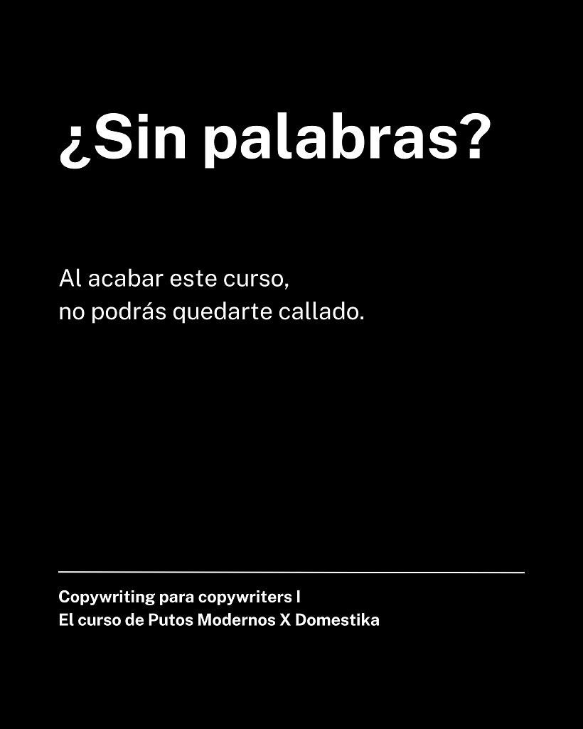 Mi proyecto del curso: Copywriting para copywriters 2