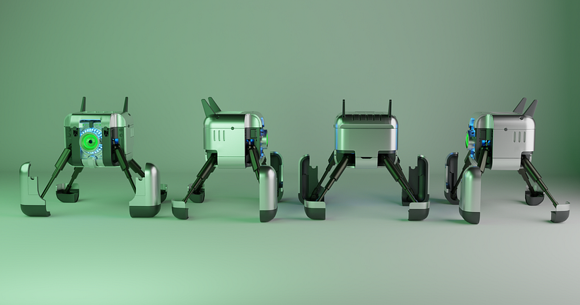 Meu projeto do curso: Introdução à modelagem hard surface fiz tudo com blender pois não tenho a licença do 3d max 3