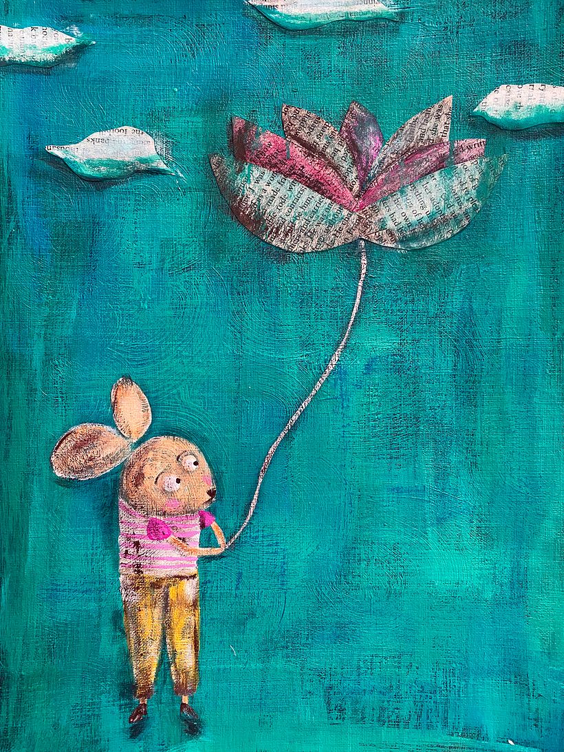Mi proyecto del curso: Introducción a la ilustración floral con acrílico 1