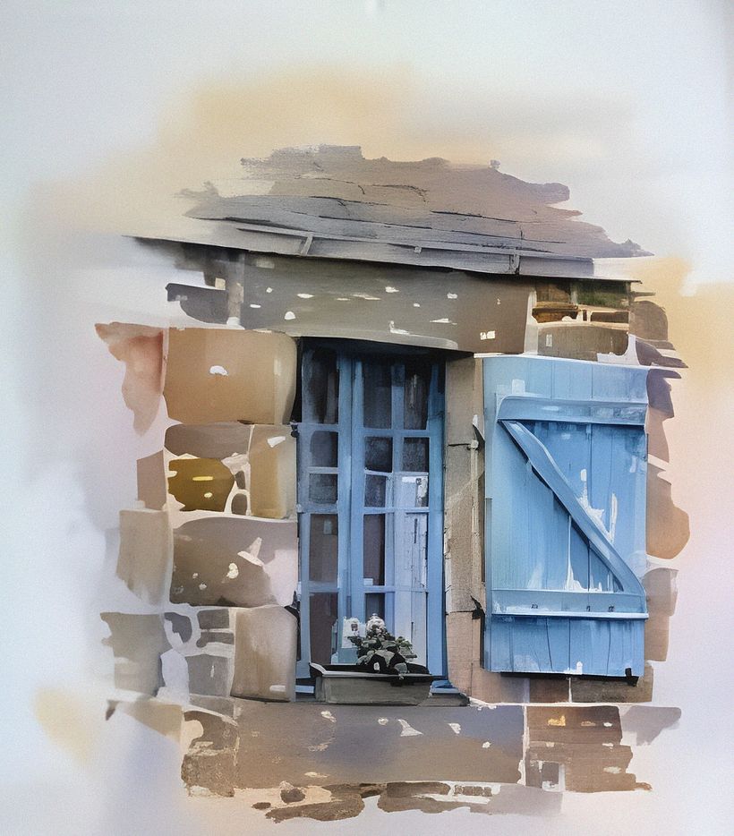 Il mio progetto del corso: Disegno architettonico espressivo con pennarelli colorati 2