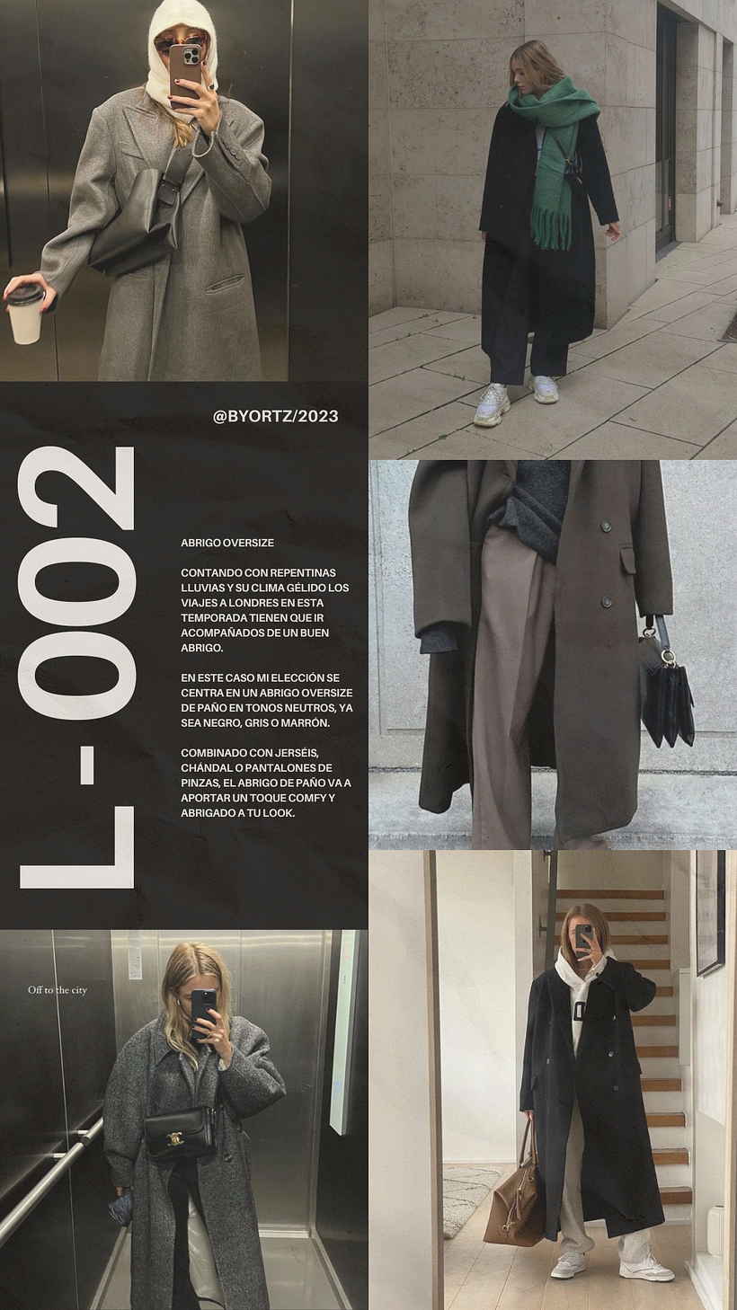 PROYECTO FINAL - VIAJE A LONDRES - 3 LOOKS