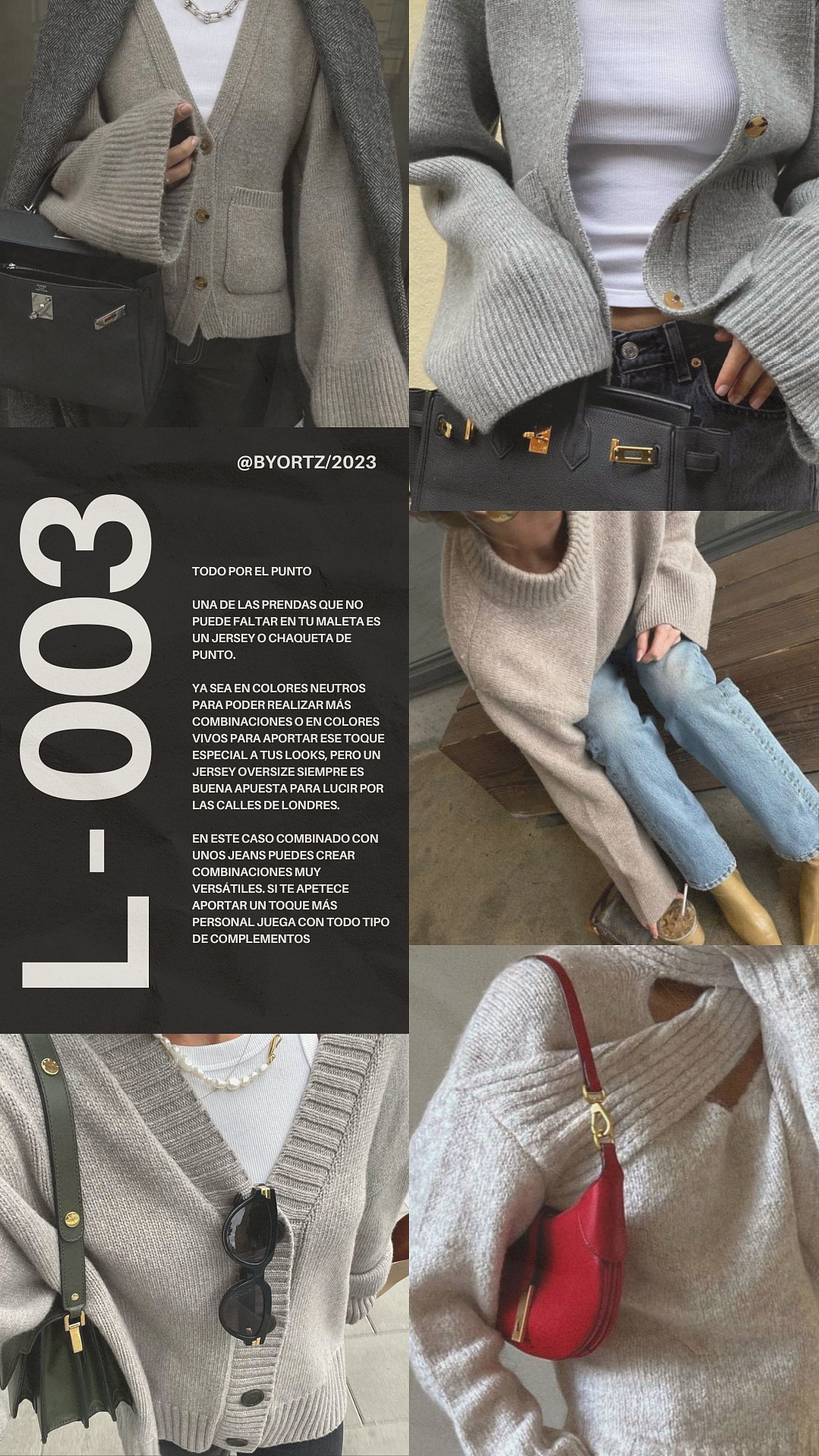 PROYECTO FINAL - VIAJE A LONDRES - 3 LOOKS
