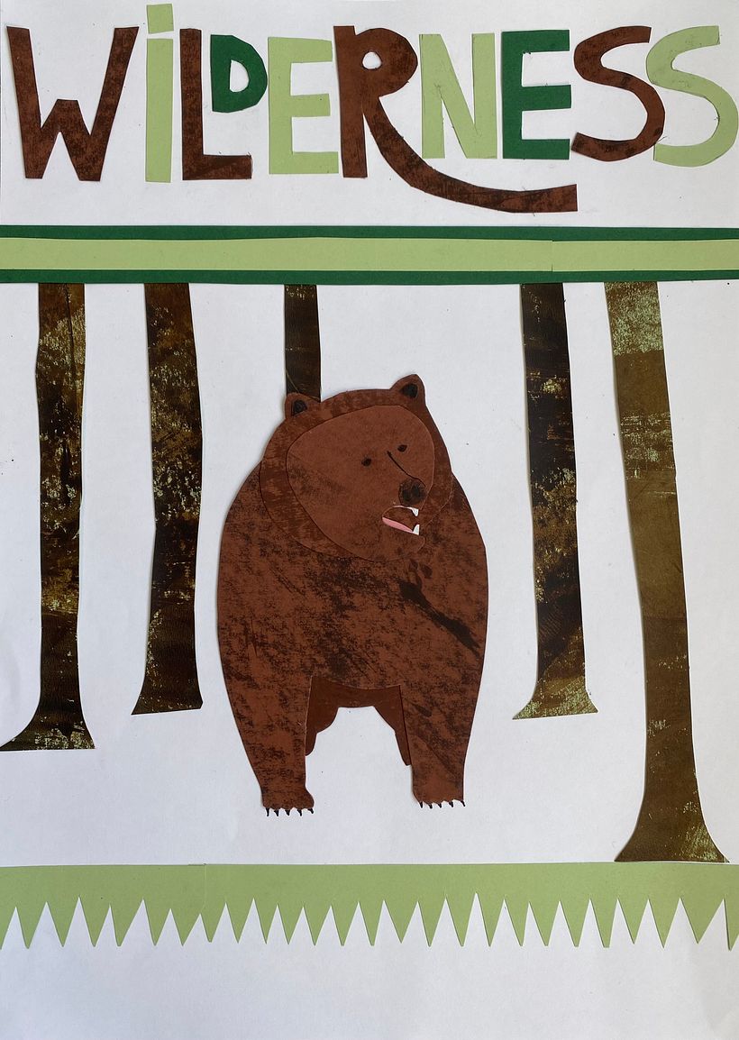 Bear collage