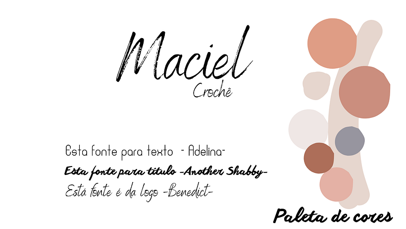 Meu projeto do curso: Macielcroche_pel  4