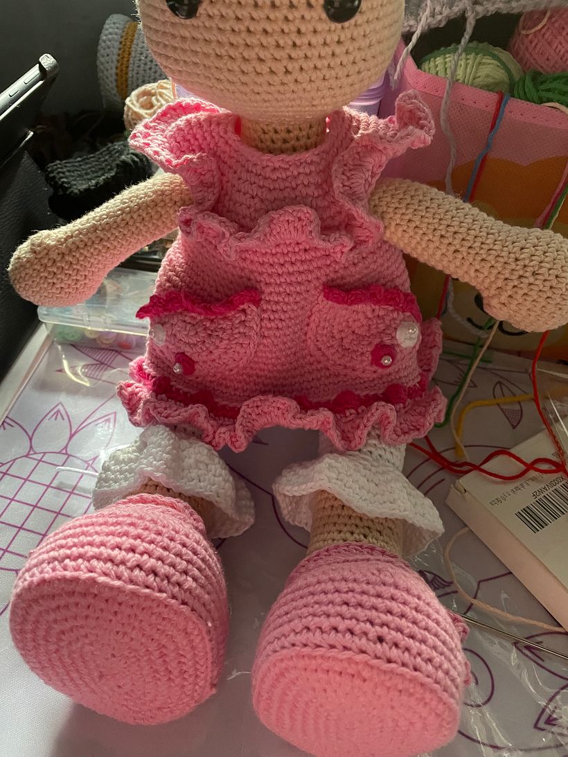 Elaboración de muñecas amigurumi románticas 4