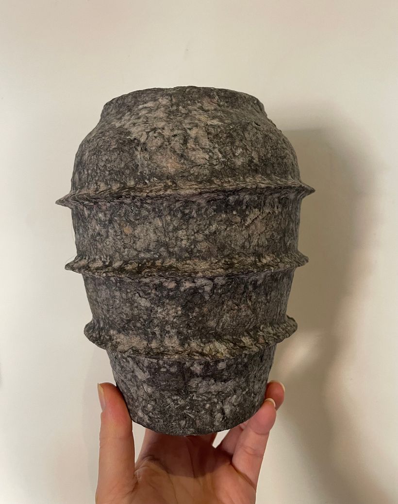 My project for course: Paper pulp objects 4