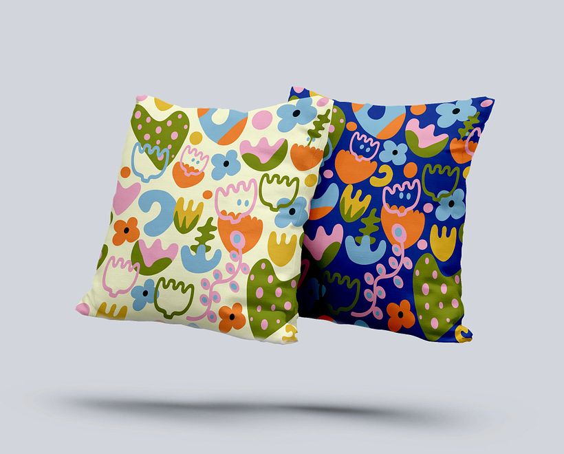 My project for course: Pattern design for homeware products 3