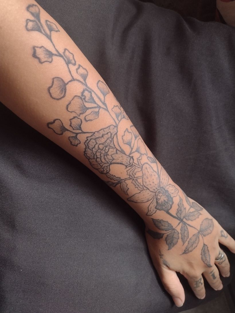 Meu projeto do curso: Técnicas de tatuagem blackwork com fine line 10