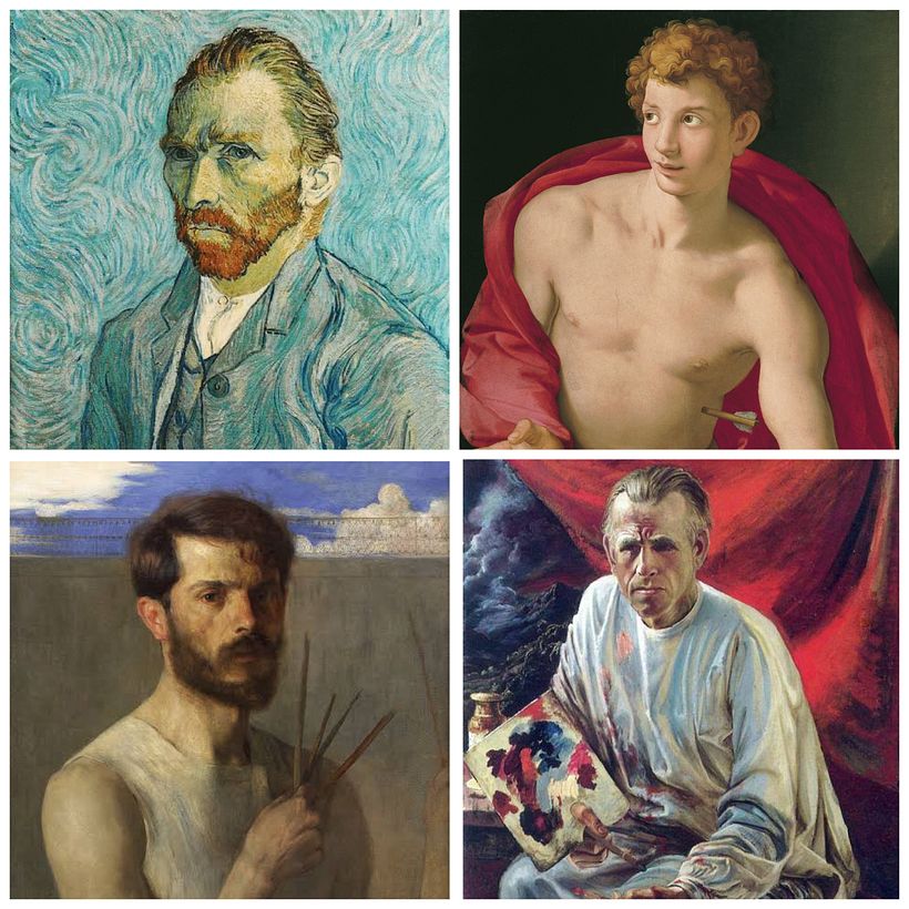 Referências de retratos