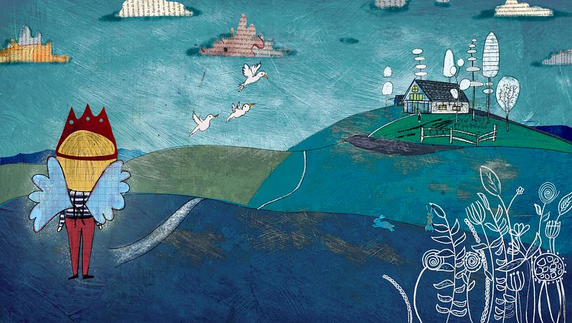 Mi proyecto del curso: Ilustración creativa: juega con materiales inesperados  1