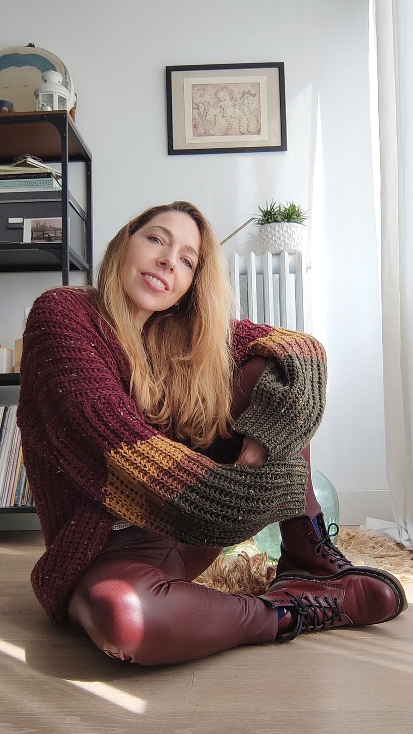 Mi proyecto del curso: Crochet: crea prendas con una sola aguja 2