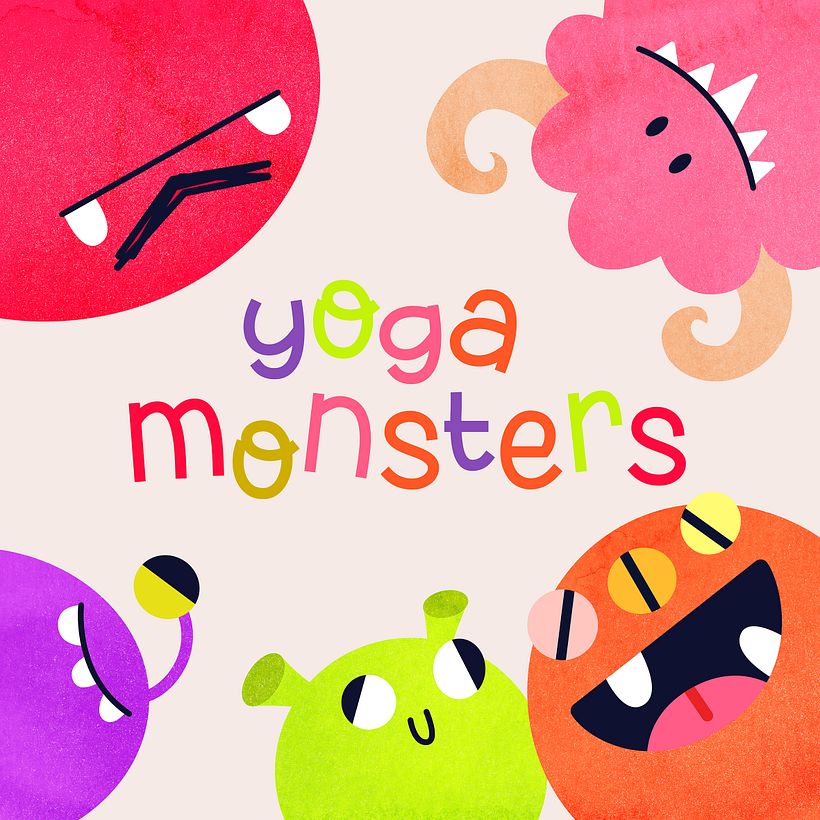 Yoga Monsters, a Children’s Book 1