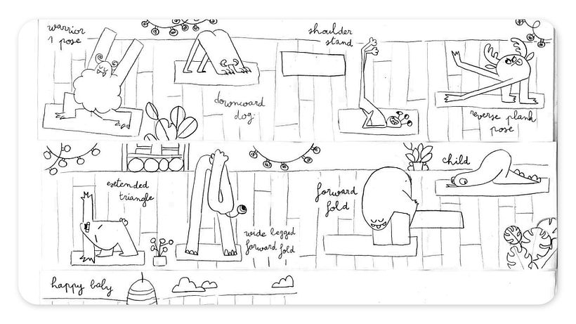 Yoga Monsters, a Children’s Book 3