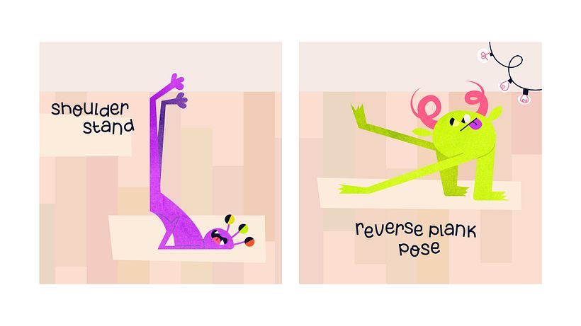 Yoga Monsters, a Children’s Book 6