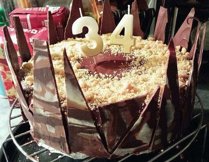 Millionaire Shortbread Chocolate Brownie Cake