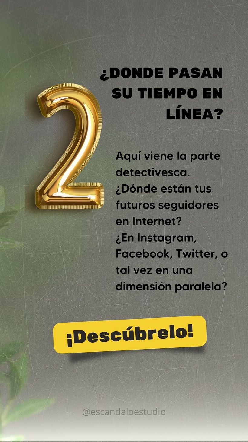 Es hora de Investigar a tu AUDIENCIA! 9