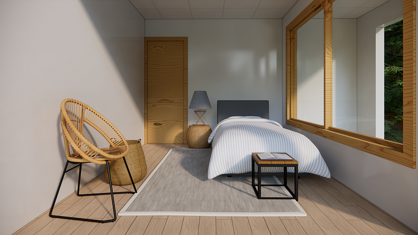 Mi proyecto del curso: Diseño y modelado arquitectónico 3D con Revit 10