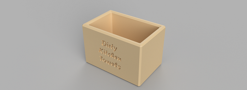 Kitchen Towels Container